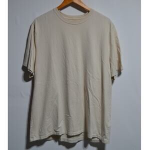 Gap Everyday Men's Cream Soft T-Shirt Size XXL